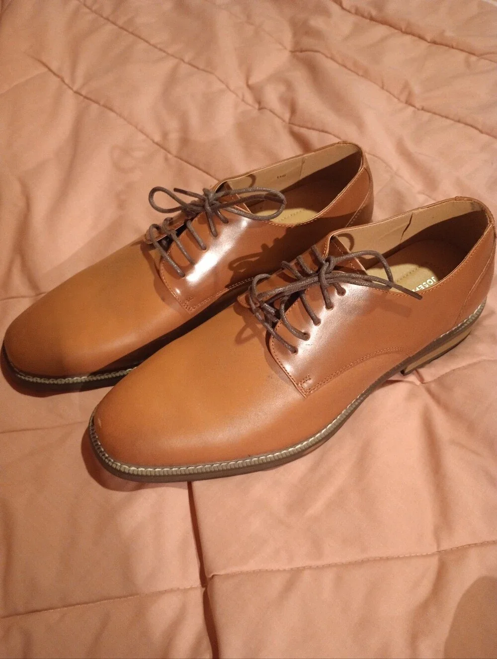 Men's Joseph Abboud Thornton Plain Toe Leather Shoes